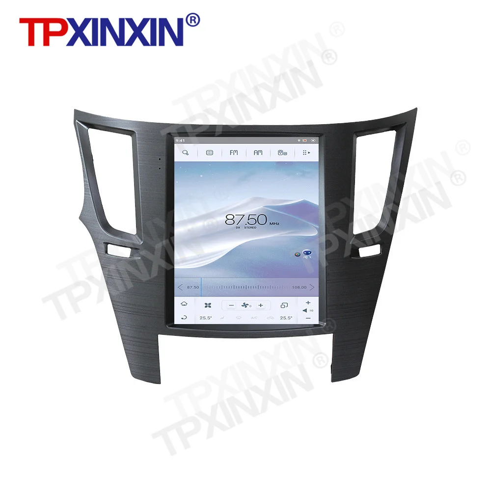 

Tesla Style Vertical Screen Car For Subaru Legacy Outback 2009-2014 Android 11 8+128 GPS Navigation HeadUnit Multimedia Player