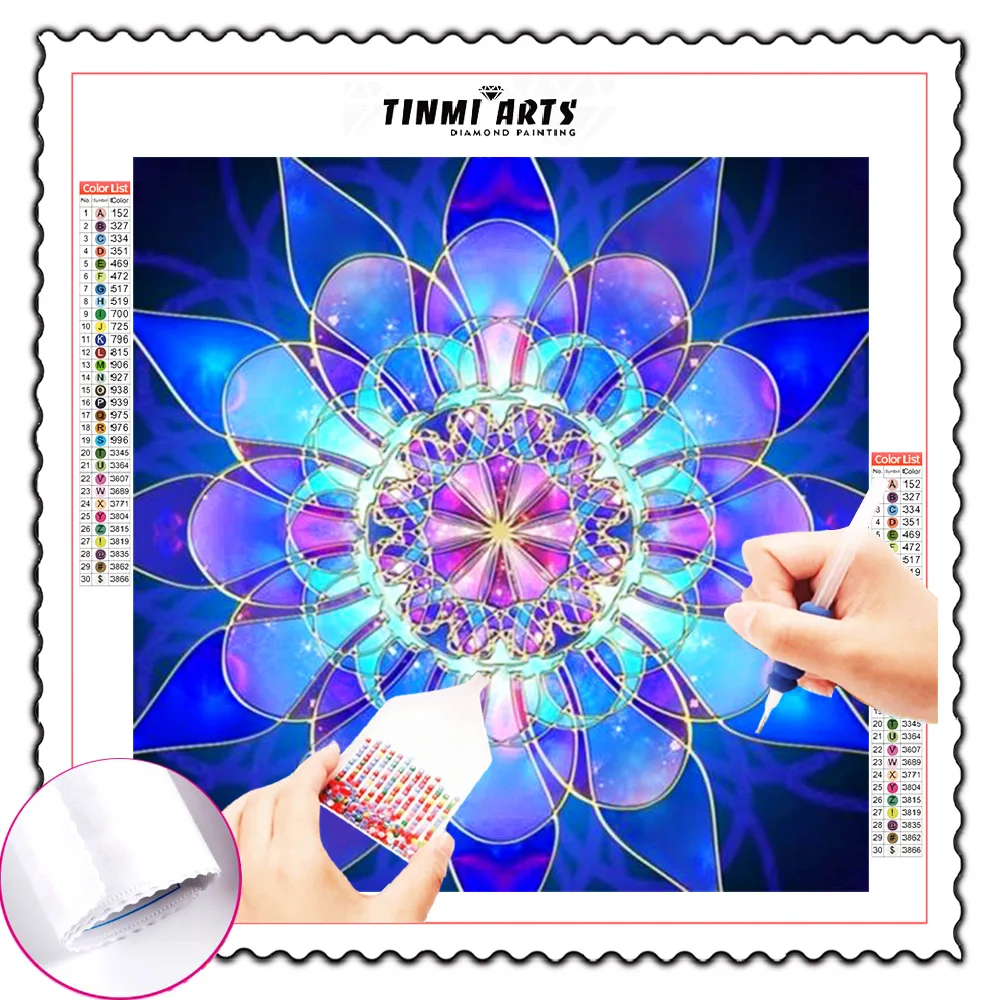 

Poured Glue 5D Diamond Painting Kits Full Round AB Drill Flower Diamond Mosaic Rhinestone Picture Embroidery Icons Decor