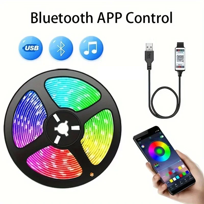 

RGB-лента Htomaza для телевизора Bluetooth
