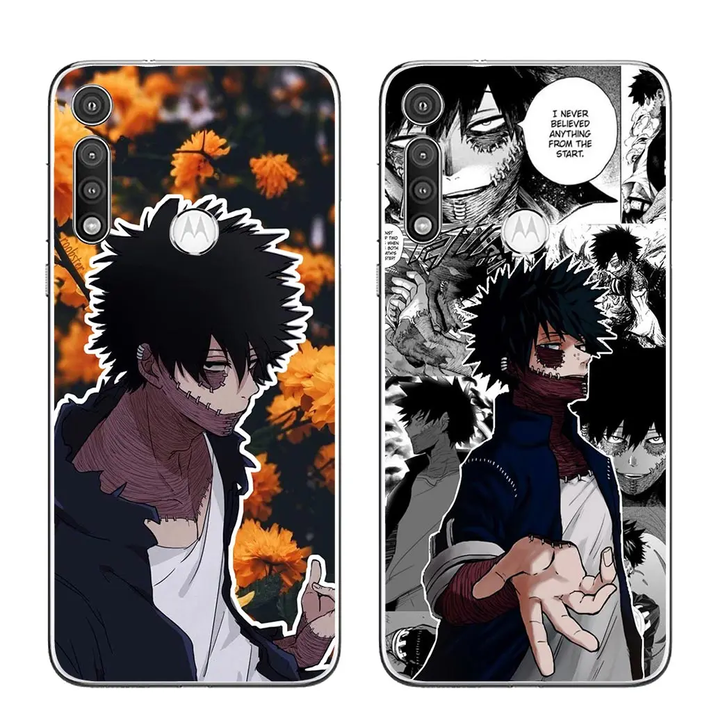 Чехол для телефона Dabi My Hero Академия Motorola Moto G04 G71 G73 G32 G34 E7 G6 G7 G8 G9 G24 Power One Fusion Plus