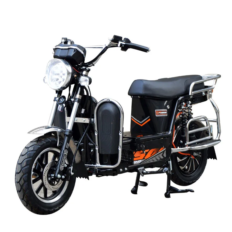 

Electric-Moped 1500W 72V 12inch Wheel Electric-Motorcycle E-Scooter heavy cargo delivery passenger motorcycle factory wholesale