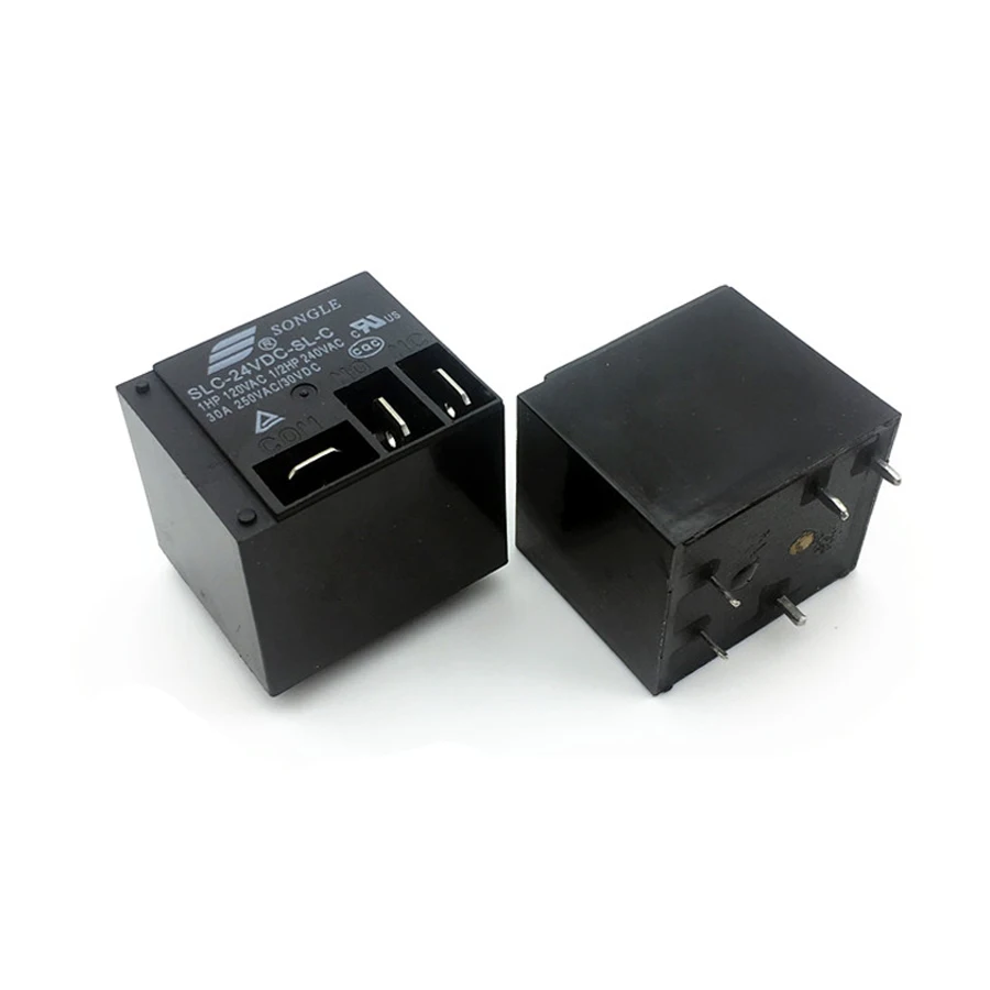 10 шт./лот SLC-05VDC-SL-A/SLC-12VDC-SL-A 5V 12V 24V 4P 4Pin 30A реле | Строительство и ремонт