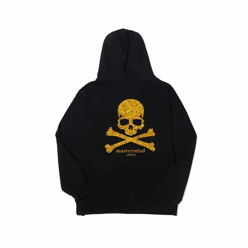 

MMJ Co-branded Yohji Yamamoto Autumn/Winter Streetwear Hoodie Classic Skull Print Unisex Casual Long Sleeve Sweatshirt