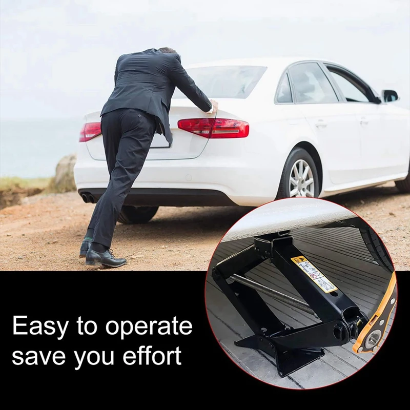 1 5 T домкрат механический Pantograph кривошипный W/гаечный ключ автомобильный