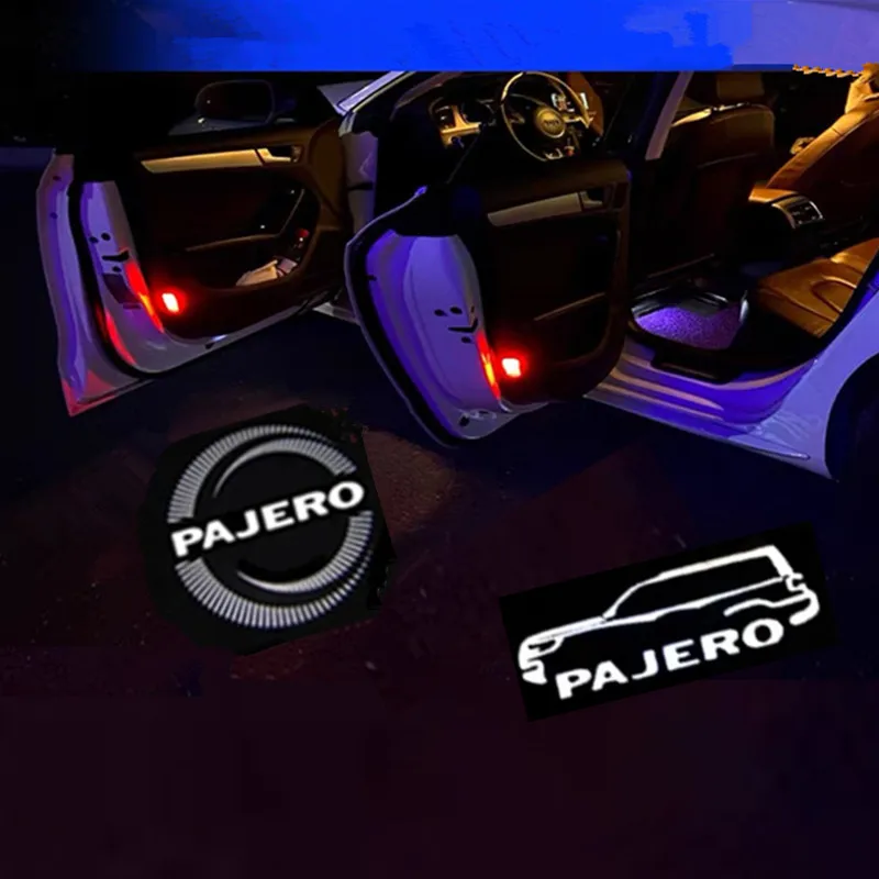Светодиодный приветственный теневой светильник на дверь автомобиля для Mitsubishi