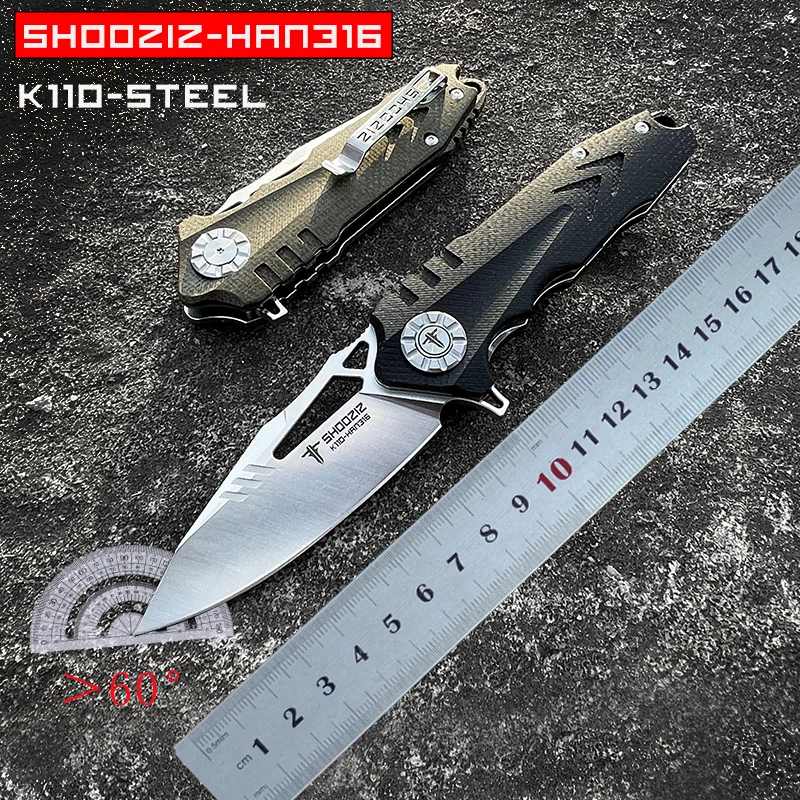 STRIDER HAN316 edc Folding knife pocket knife survival Self-defense tactical military Knife outdoor hunting Tourist Knives NEW
