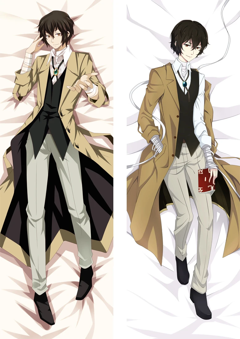 

Bungou Stray Dogs Dazai Osamu Dakimakura body Pillowcase Cushion Case Cover