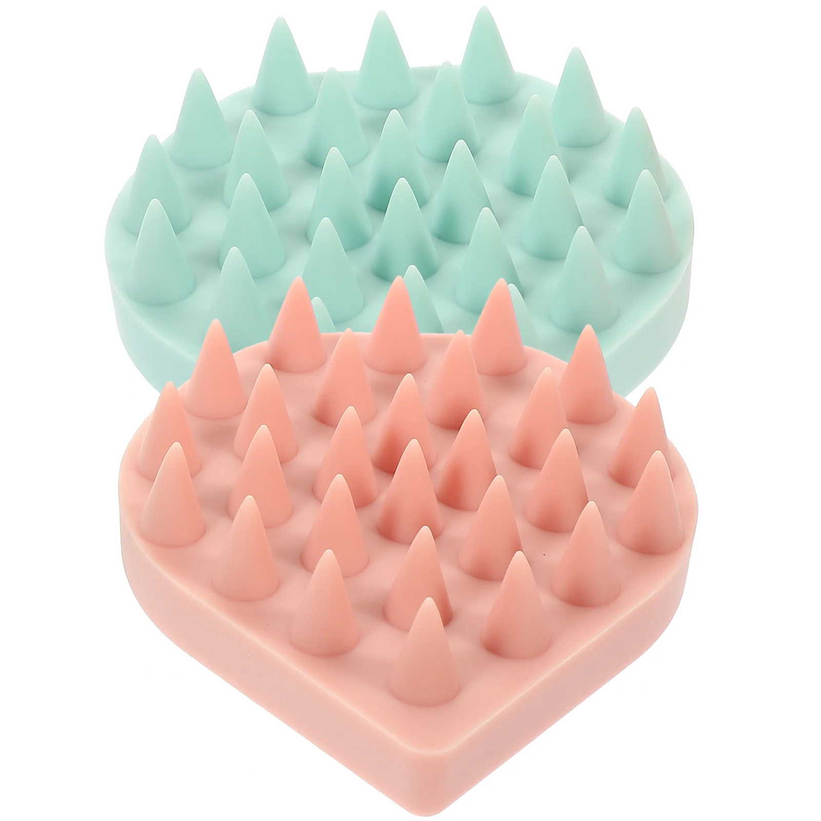 

2 шт., силиконовые щётки для мытья кожи головы