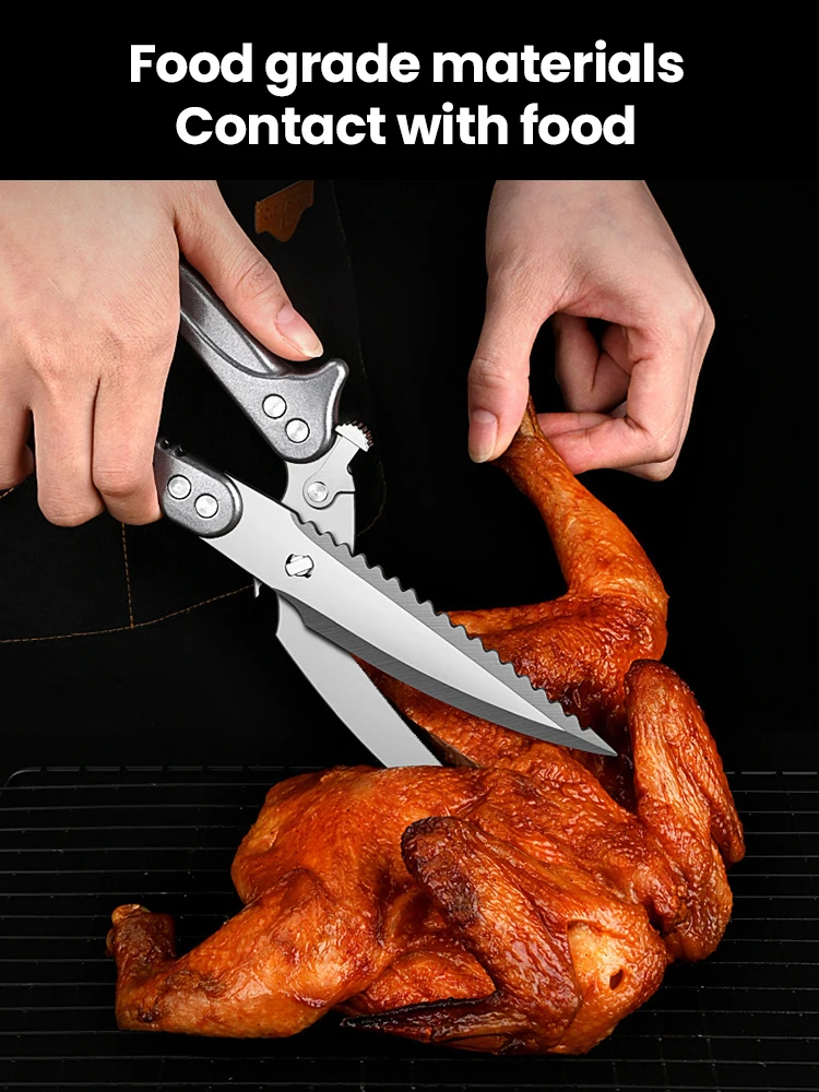 Обновленные Многофункциональные кухонные ножницы для куриных костей