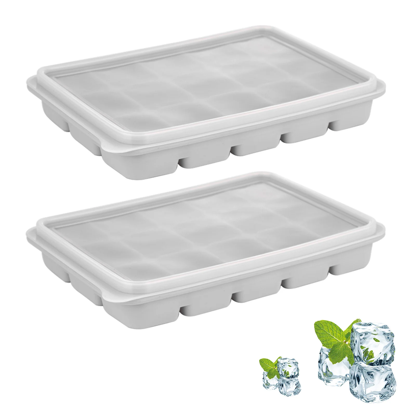 

2 шт., многоразовые формы для виски, со съемной крышкой