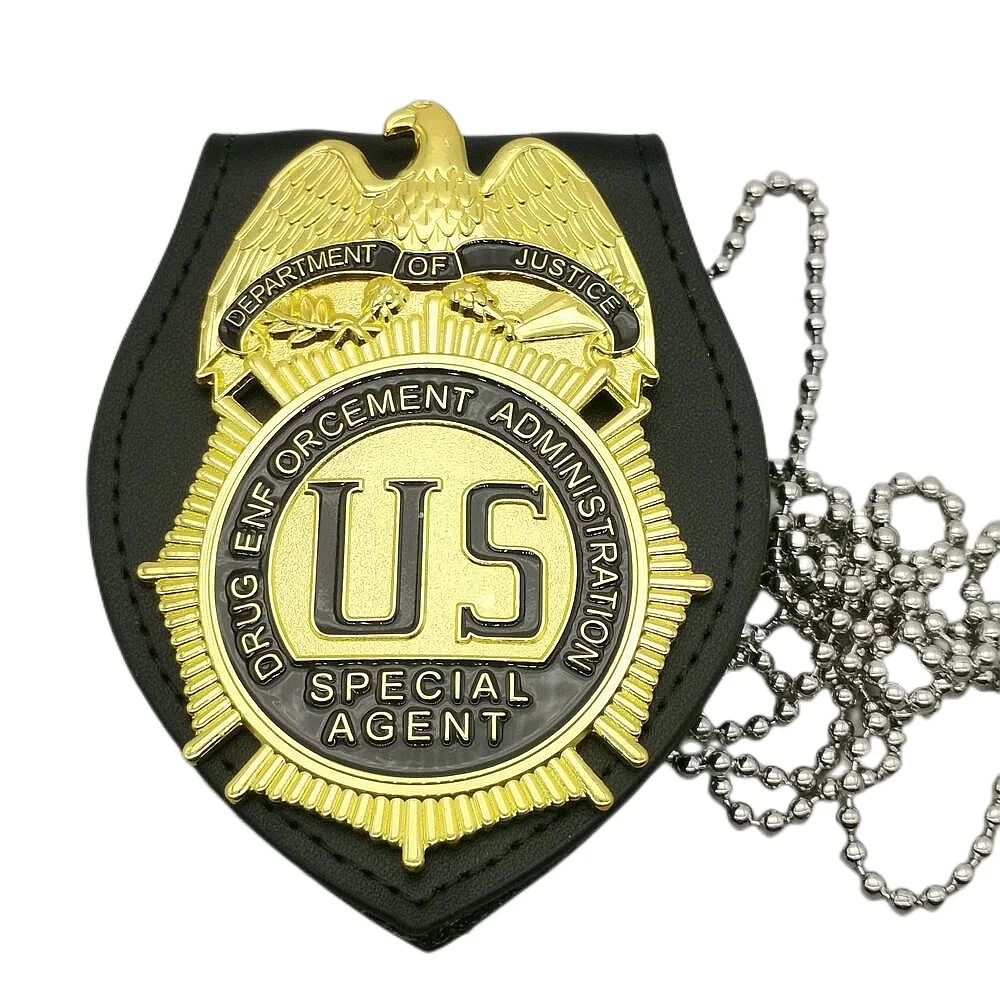 

U.S.Drug Enforcement Administration Special Agent Badge tactical supplies 1:1 Exquisite gift