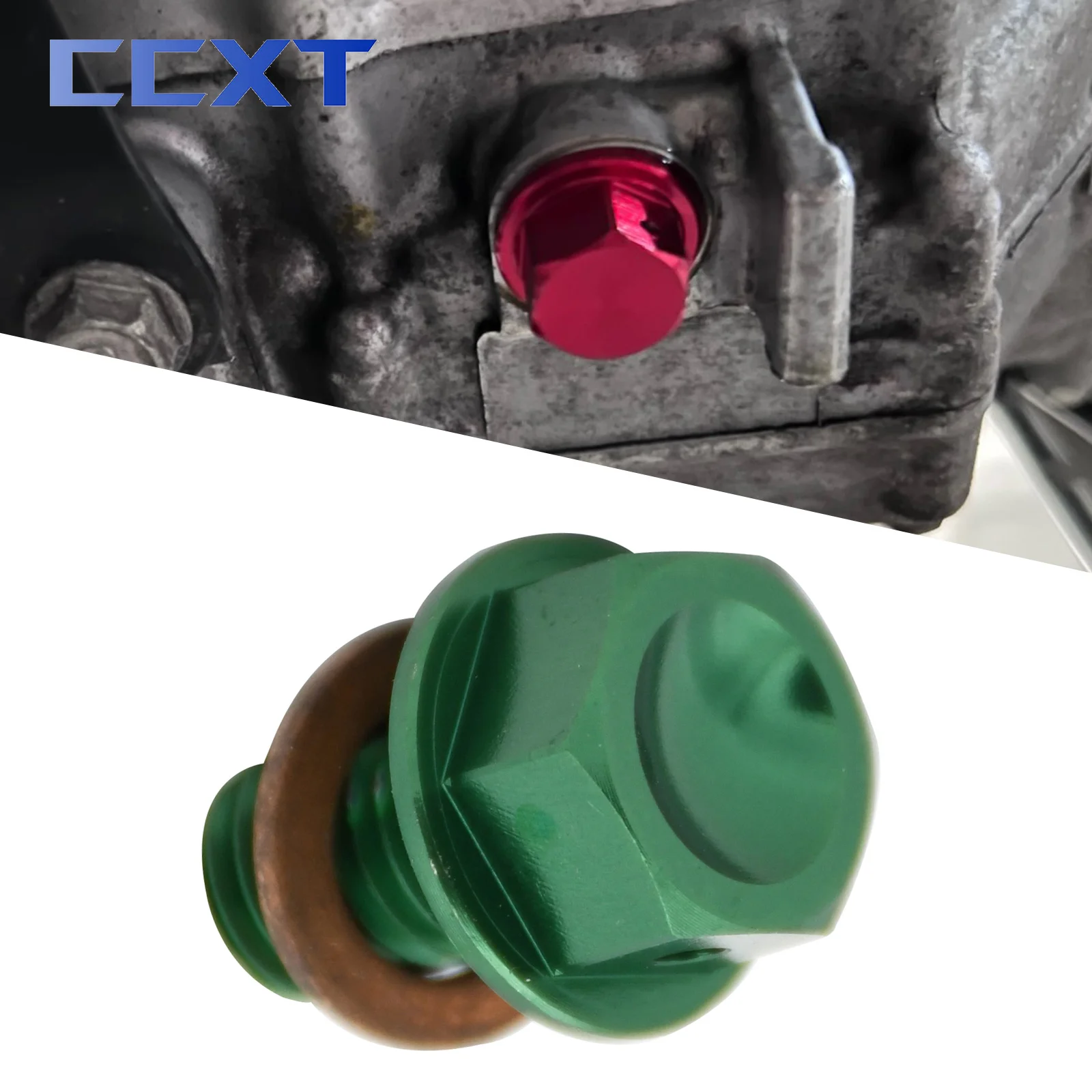 

Motocross CNC Oil Drain Bolt For Kawasaki KX65 KX85 KX100 KX125 KX250 KX500 KX250F KX450F KX 65 85 100 125 250 500 250F 450F