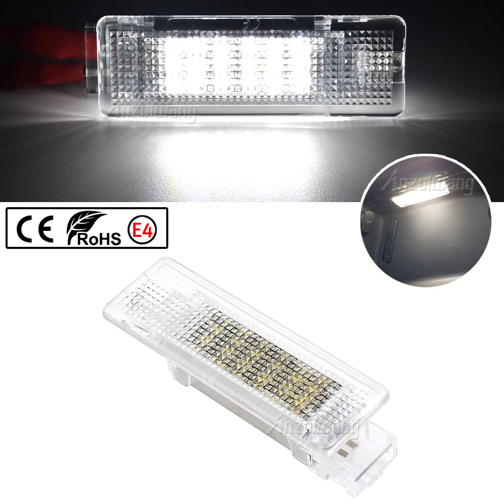 

LED Luggage Compartment Trunk Boot Lights 12V for VW Caddy Eos Golf Jetta Passat CC Scirocco Sharan Tiguan Touran Touareg T5LED