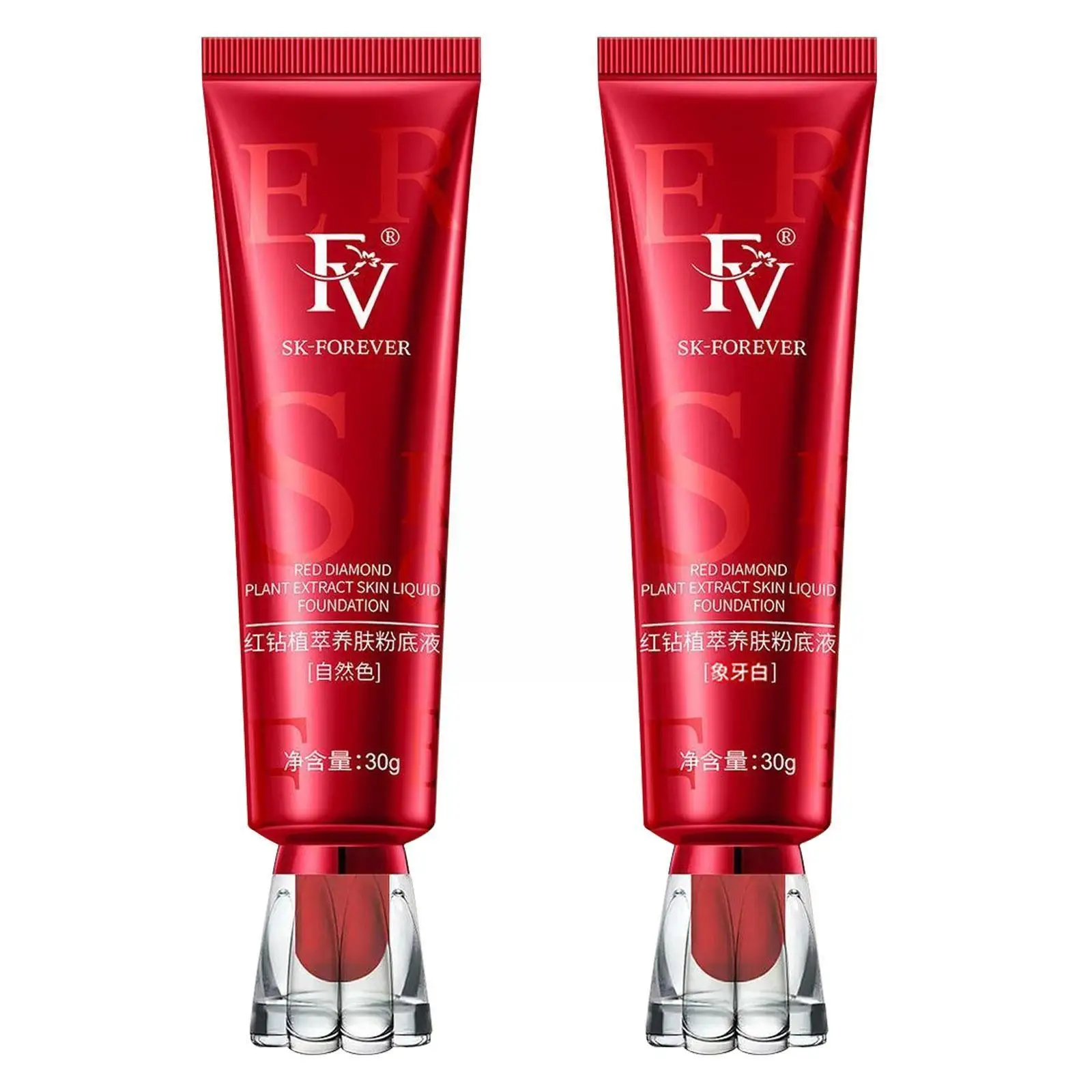 

New FV Concealer Cream Foundation Original Red Ginseng Face Cover Makeup Liquid Care Skin Blemish Base Herbal R4P7