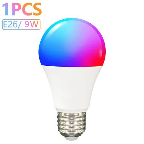 

Alexa Smart Life Rgb Bluetooth Smart Light Bulb Yandex Alice Tuya Smart Home Smart Bulb Work With Alexa/google Home Wifi 15w Led
