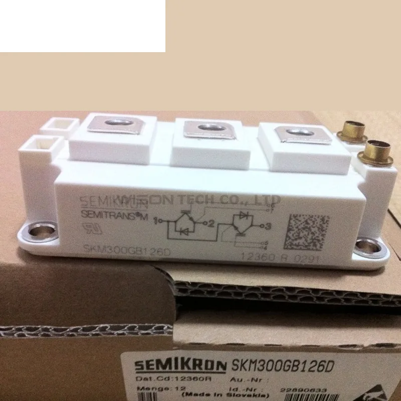 SKM300GB125D SKM300GB126D SKM200GB126D SKM400GB125D darmowa wysyłka nowy i oryginalny moduł