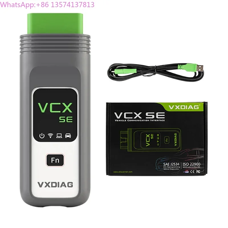 Фото VXDIAG VCX SE VX408 для Mercedes Benz Star DoIP C6 SD Connect, кодирование, программирование, модификация, мультиплексор, инструмент для удаленной диагностики DoNet №1