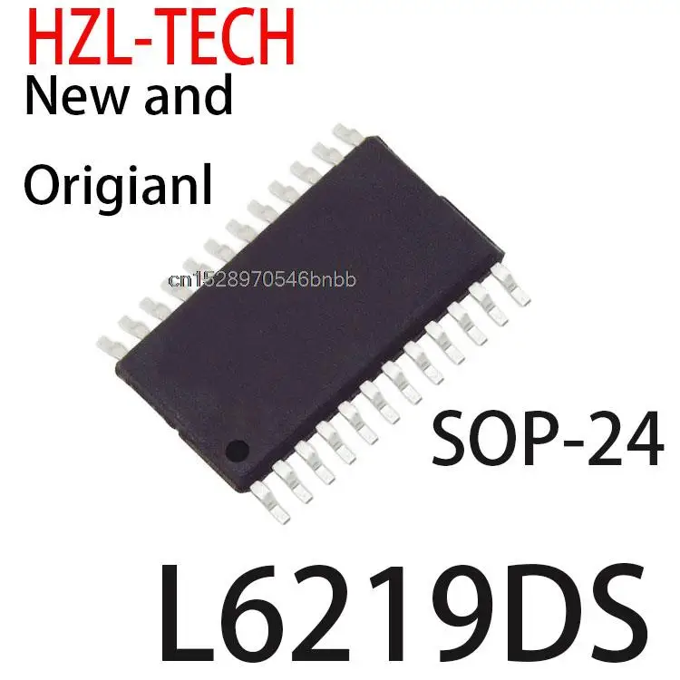 

Новый и оригинальный двигатель SOP24 L6219 SOP L6219DS013TR SOP-24 SMD, оригинальный аутентичный привод L6219DS, 5 шт.