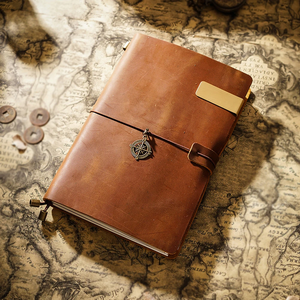 

Durable & Stylish Journal Handcrafted Leather A5 Notebook