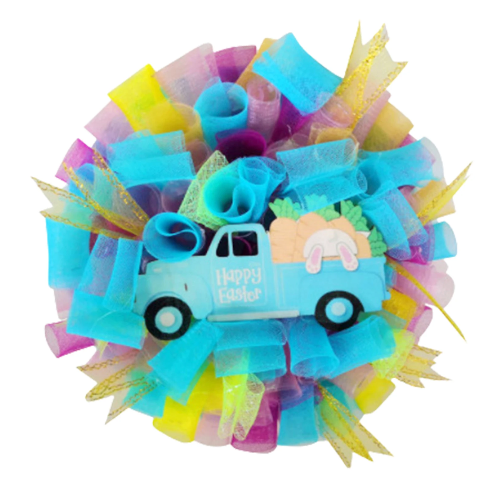 

Пасхальный венок кролика для улицы дома фермерский весенний венок кролик ягодицы морковь для улицы дома весенний венок для стола