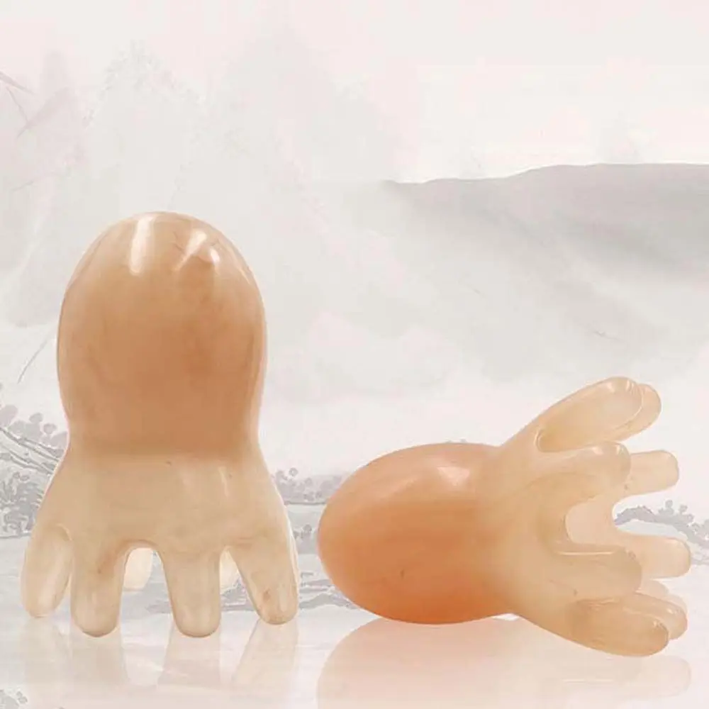 Инструмент для ухода за волосами из смолы терапевтическая массажная расческа