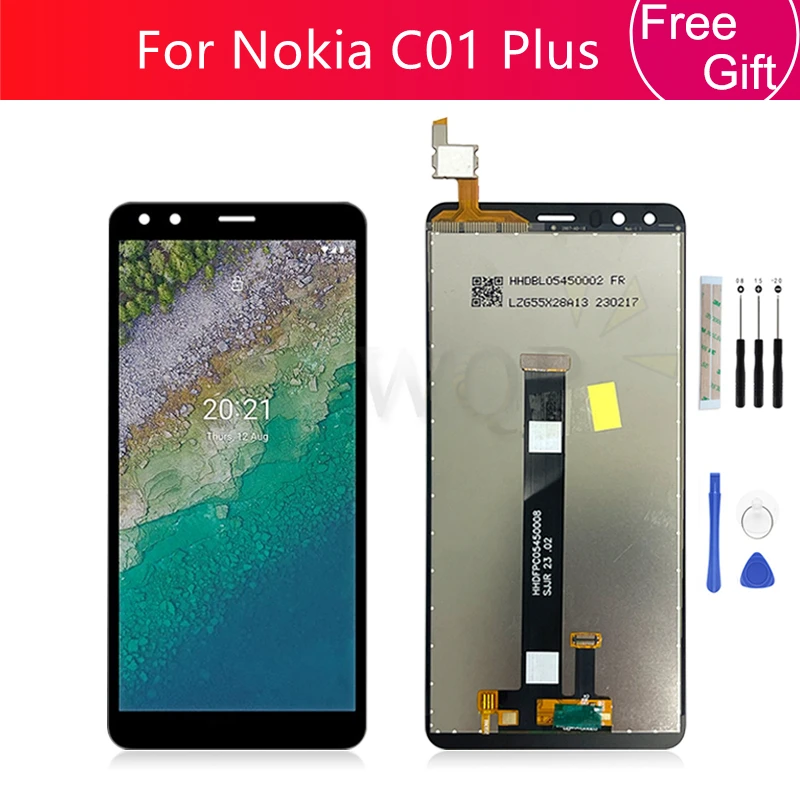ЖК-дисплей для Nokia C01 Plus с сенсорным экраном дигитайзер TA-1383 TA-1387 TA-1391 экран с рамкой запасные части для ремонта 5,45
