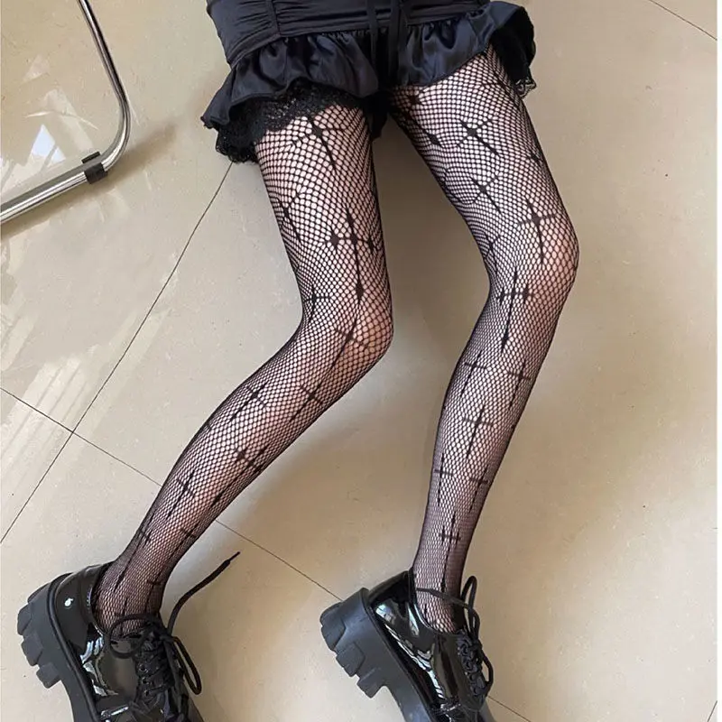 Women Sexy Fishnet Stockings Female Thigh High Socks Hot Erotic Mesh Pantyhose Lady Elastic Hollow Out Tights Girls Cosplay Sock |