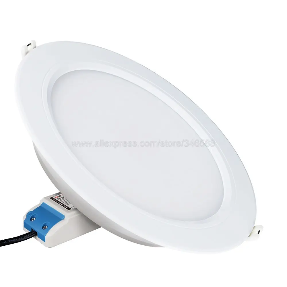 Фото Miboxer Zigbee 3,0 RGB + CCT светодиодный потолочный светильник 6 Вт FUT068Z 12 Вт FUT066Z круглый панельный потолочный светильник для гостиной, столовой AC100-240V №5