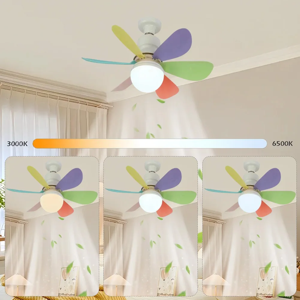 Умные Потолочные Вентиляторы С Дистанционным Управлением 30/40 Вт Светодиодная