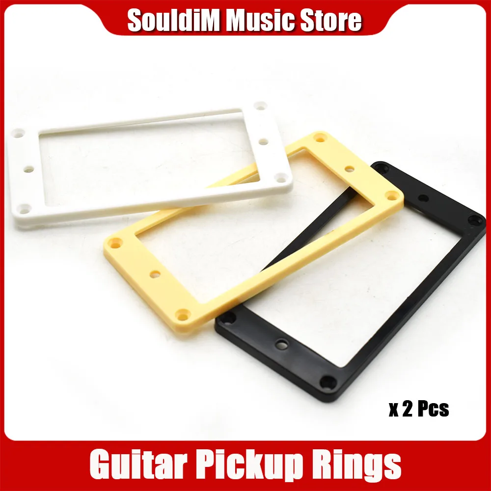 SoulDiM Монтажные кольца для хамбакеров, черные, пластиковые, 2 шт ...