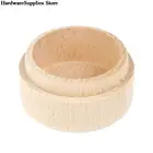 Маленький круглый деревянный шкатулка для хранения ювелирных изделий ручной работы винтажный декоративный шкатулка для ювелирных изделий