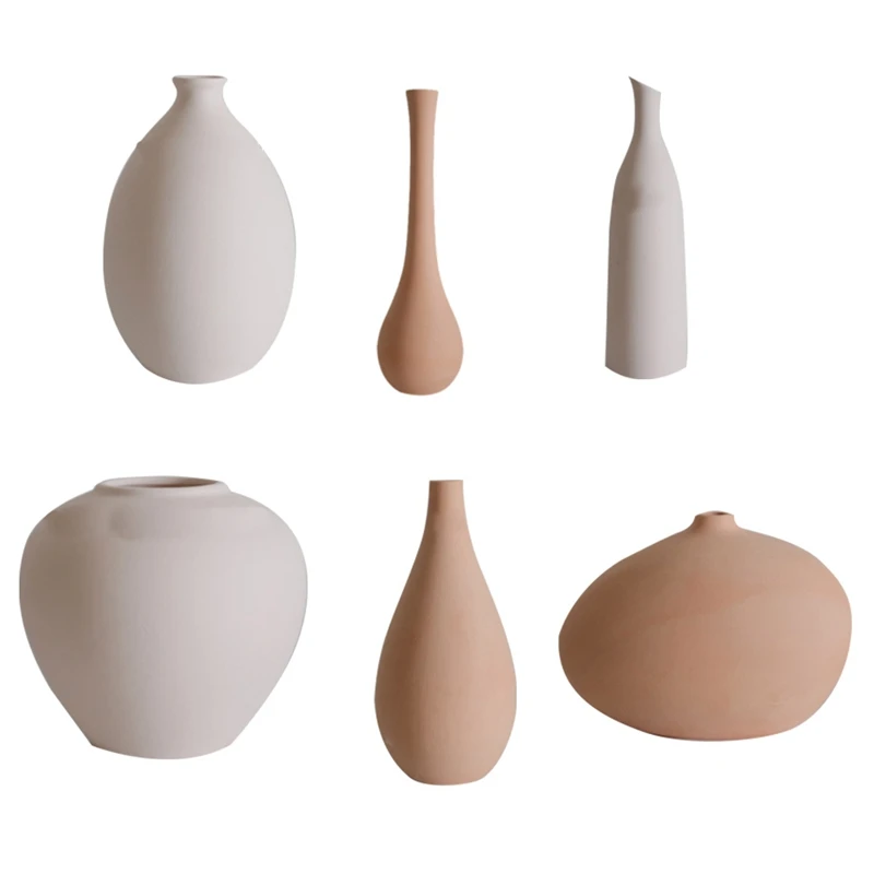 

Nordic Ceramic Vase,For Table/Living Room Decoration,Vases,Flower Vase,Minimalism Trumpet Vase