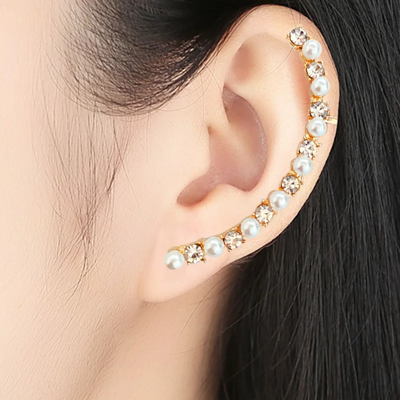 

Новинка 2022, серьги-манжеты, модные крупные трендовые серьги