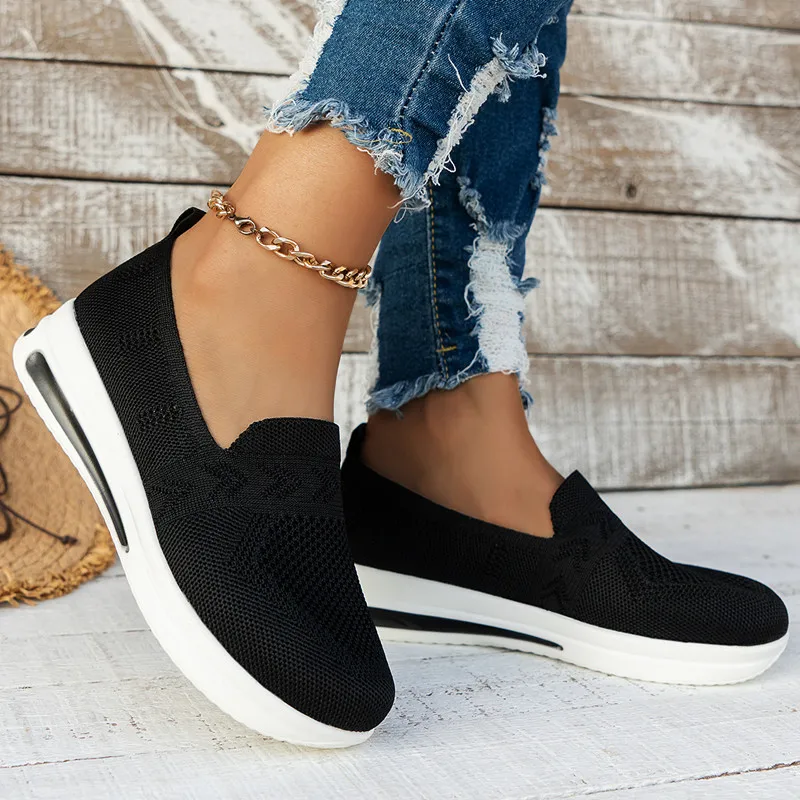 

Кроссовки женские на толстой подошве, Вулканизированная подошва, удобная Уличная Повседневная прогулочная обувь, однотонные