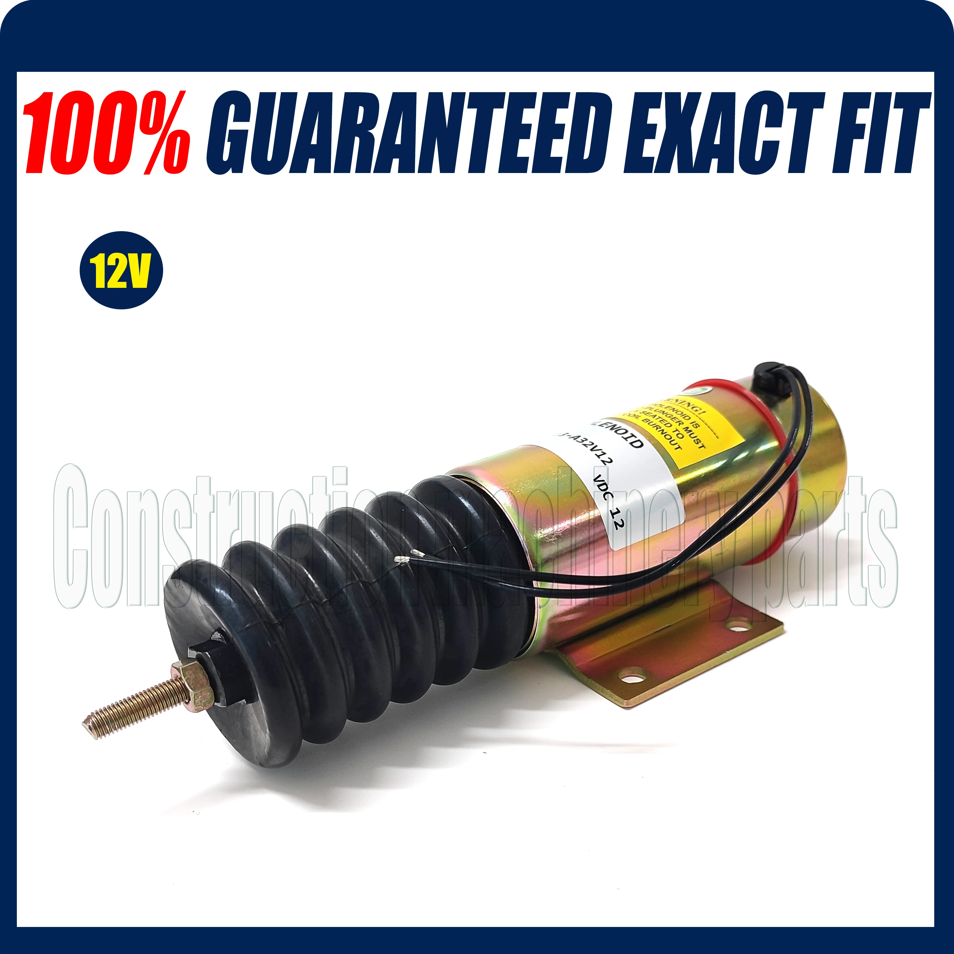 

Электромагнит отключения подачи топлива D513-A32V12, D513A32V12 для барабана 12В