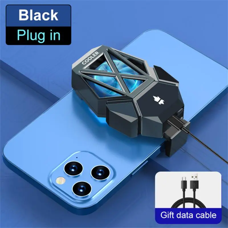 

Mobile Phone Cooling Fan Radiator 25db Rgb Game Cooler Wireless Charging Portable Cell Phone Cool Heat Sink Phone Accessories