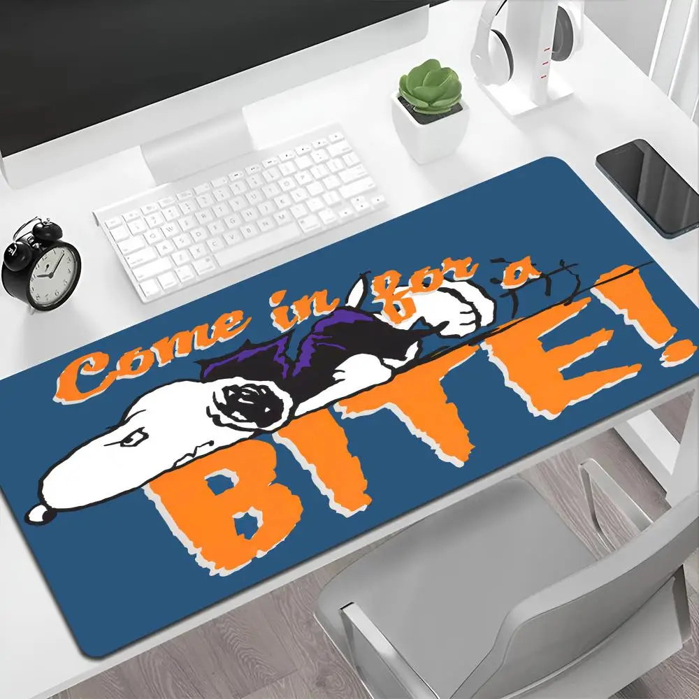 Коврик для мыши с милой собакой S-Snoopys HD печать компьютерные геймеры запирающийся