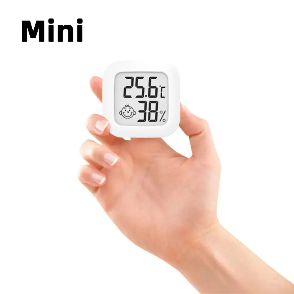 

Цифровой термометр-гигрометр с ЖК-дисплеем, комнатный электронный измеритель температуры и влажности, датчик, Метеостанция для дома