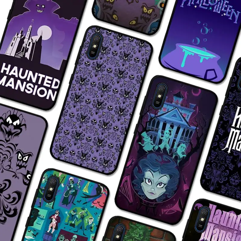 

H-Haunted Mansion Phone Case for Redmi 5 6 7 8 9 A 5plus K20 4X S2 GO 6 K30 pro
