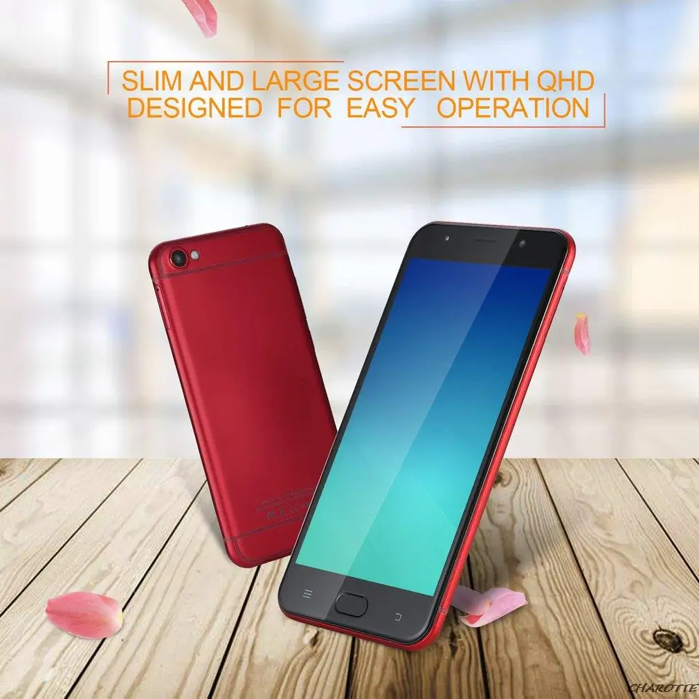 

Original R9 5.5 Inch Screen Smartphone MTK6580 Quad-core 1.3Ghz Processor1+8G Memory For Android 5.1 System