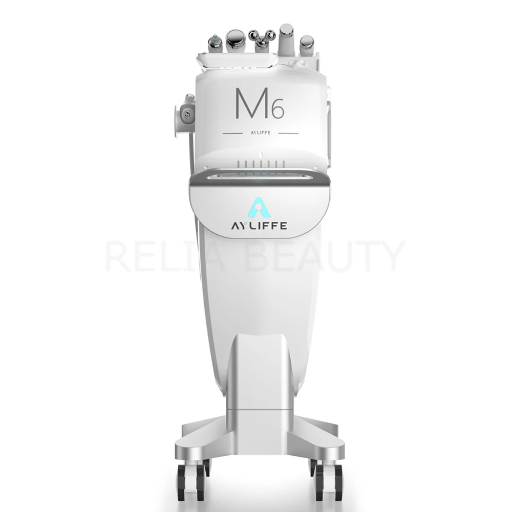 New launched Intelligent Ultrasonic Aqua Hydra Machine Face Facial Machine Best Oxygen Facial Hydra Aqua Peel For Spa Salon