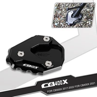 cb 400 x side stand pad plate kickstand enlarger support motorcycle foot plate extension for honda cb400x 2021 cb400 400x
