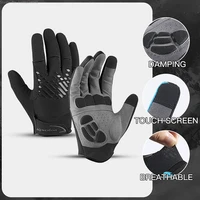 cycling gloves full finger non slip breathable shockproof touch screen unisex sports fitness wear resistant bike glove motocross