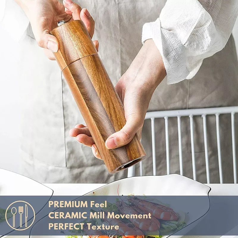 

Мельницы для соли и перца, ручные, мельницы для морской соли и перца для приправ, приготовления пищи, сервировки, столовой, посуды