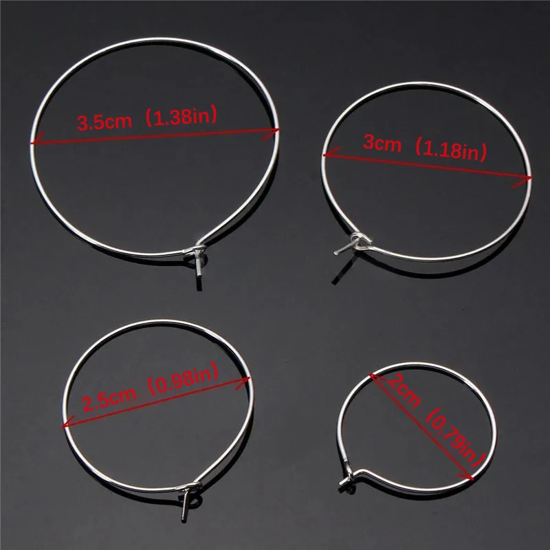 100 Шт. Маркеры Для Бокалов Вина Мешалки Напитков В Кольцевом Стиле Коктейльные