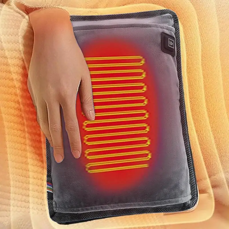 USB грелка для рук подушка которую можно стирать в машине плюшевая портативная с 3