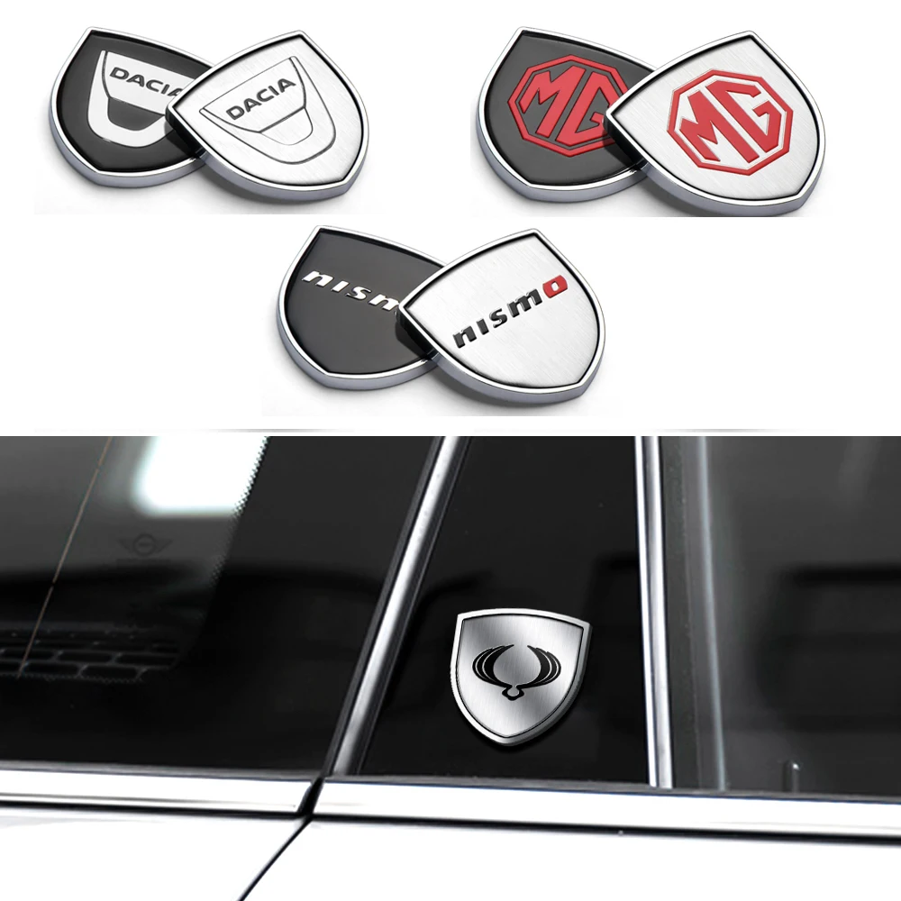 Стайлинг автомобиля 3D металлическая наклейка на окно для Lada Niva Kalina Priora Granta Largus Vaz