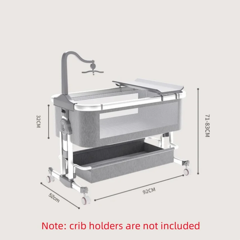 Кровать размера для кроватки 3-24 месяцев кровать queen-size многофункциональная