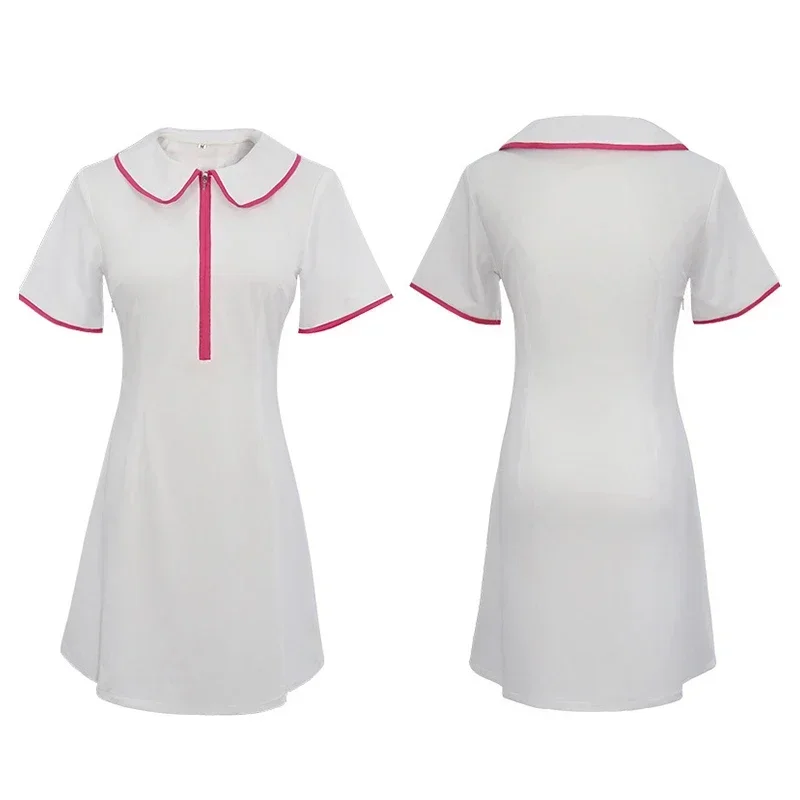 Аниме бензопила человек Макима косплей костюм медсестра униформа парик