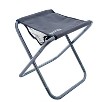 outdoor aluminum alloy folding stool camping portable fishing stool beach chair